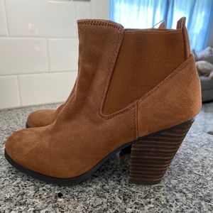 Brown booties